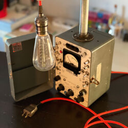 1960's Battery Tester Lamp